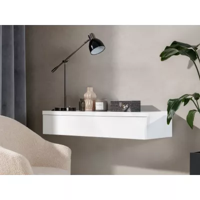 Toaletka SANCO - bílá / lesklá bílá