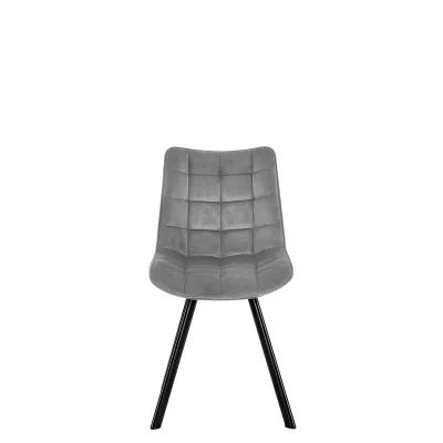 Set 2x čalouněná kuchyňská židle RAMELTON - šedý
