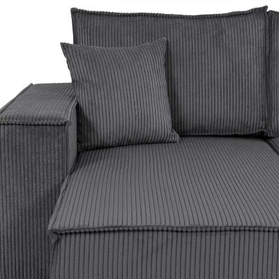 Rozkládací sedací souprava do U MILICAN - zelená