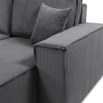 Rozkládací sedací souprava do U MILICAN - zelená