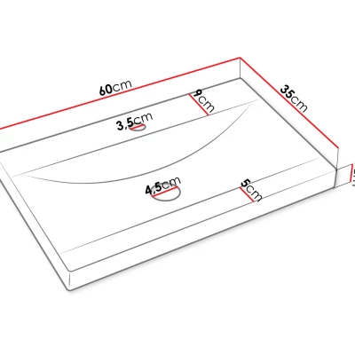 Koupelnová stěna YUKO 1 - matera + umyvadlo ZDARMA