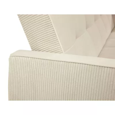 Rozkládací třímístná pohovka KILGORE - tmavá šedá