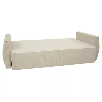 Rozkládací třímístná pohovka KILGORE - tmavá šedá