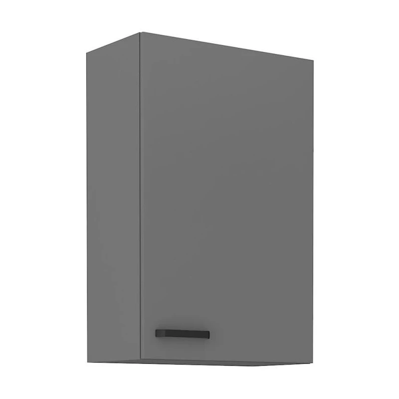 Vysoká horní skříňka NELJA - šířka 60 cm, antracit