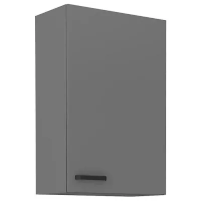 Vysoká horní skříňka NELJA - šířka 60 cm, antracit