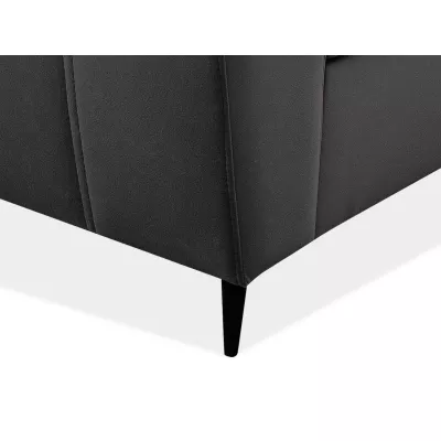 Rozkládací sedačka s úložným prostorem LAKEWAY L - zelená, levý roh