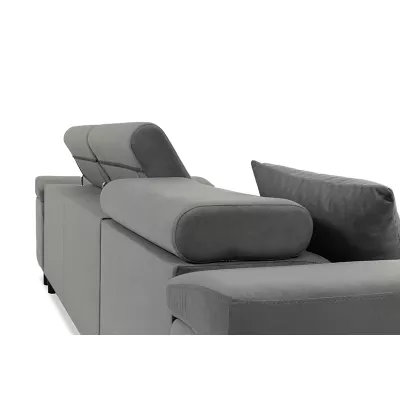 Rohová sedačka na každodenní spaní LABUS MINI - zelená, levý roh