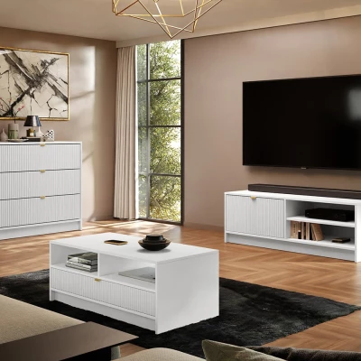 Sestava do obývacího pokoje TABORO 2 - bílá