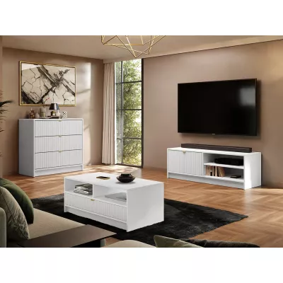 Sestava do obývacího pokoje TABORO 2 - bílá