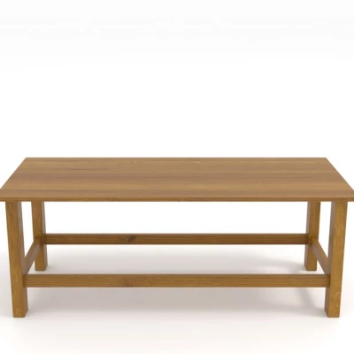 Zahradní stolek ERLA - dub zlatý