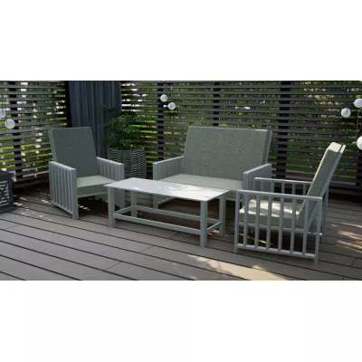 Zahradní stolek ERLA - bílý