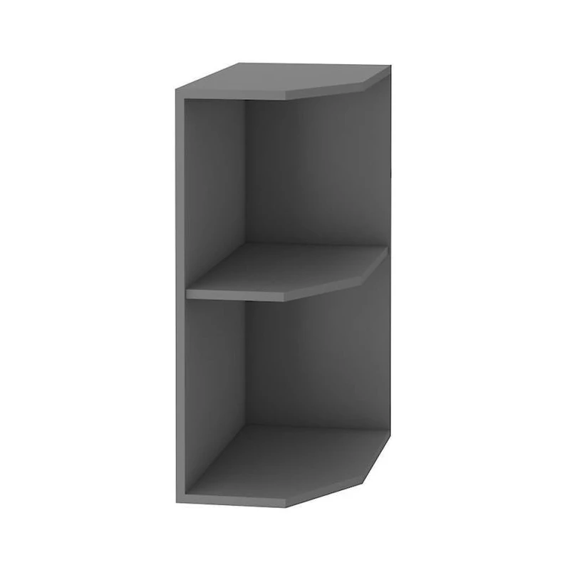 Dolní rohová skříňka NELJA - šířka 30 cm, antracit