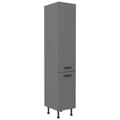 Úzká potravinová skříňka NELJA - šířka 40 cm, antracit