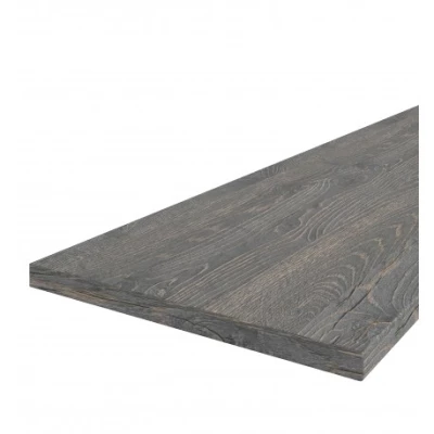 Kuchyňská deska JAIDA 4 - 400x120x3,8 cm, flambované dřevo