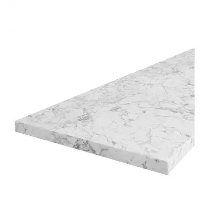 Kuchyňská deska JAIDA 4 - 100x120x3,8 cm, mramor carara