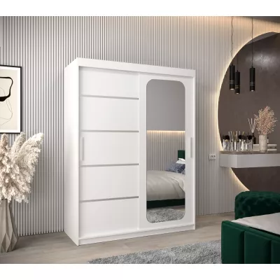 Zrcadlová skříň DONICELA 3 - 150 cm, bílá