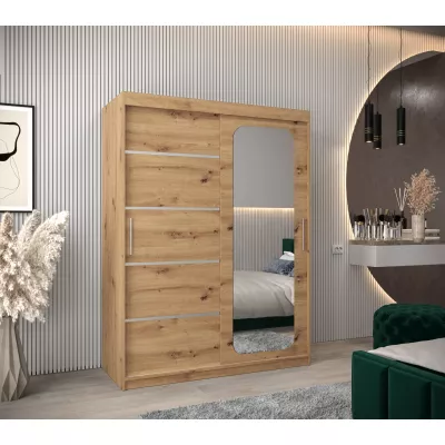 Zrcadlová skříň DONICELA 3 - 150 cm, artisan