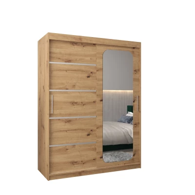 Zrcadlová skříň DONICELA 3 - 150 cm, artisan