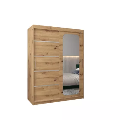 Zrcadlová skříň DONICELA 3 - 150 cm, artisan