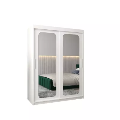 Zrcadlová skříň DONICELA 2 - 150 cm, bílá