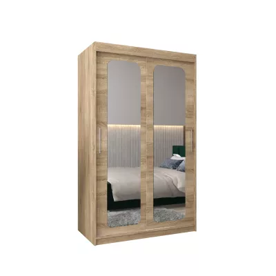Zrcadlová skříň DONICELA 2 - 120 cm, sonoma