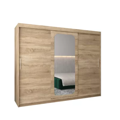 Zrcadlová skříň DONICELA 1 - 250 cm, sonoma