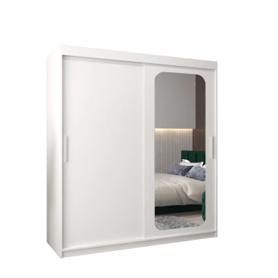 Zrcadlová skříň DONICELA 1 - 180 cm, bílá