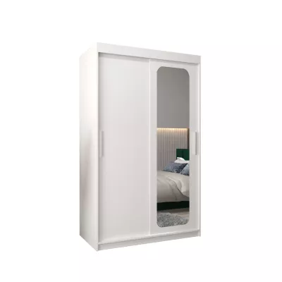 Zrcadlová skříň DONICELA 1 - 120 cm, bílá