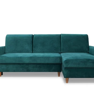 Rohová sedací souprava KAROLE - zelená