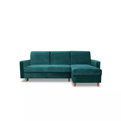 Rohová sedací souprava KAROLE - zelená