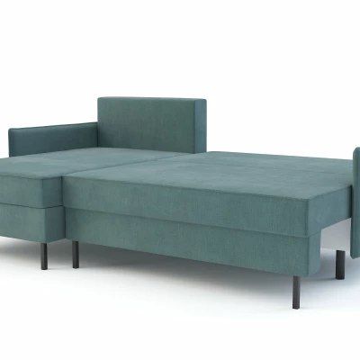 Rohová sedací souprava TIBORA - zelená