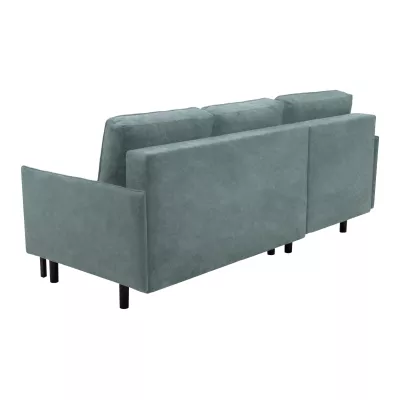 Rohová sedací souprava TIBORA - zelená