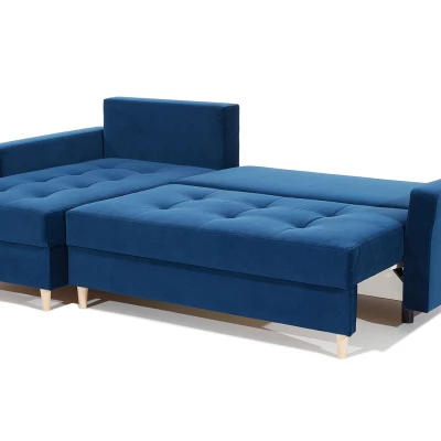 Rohová sedací souprava PALIKI - modrá