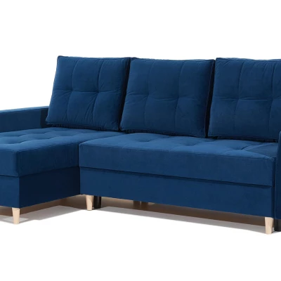 Rohová sedací souprava PALIKI - modrá