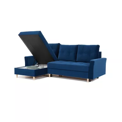 Rohová sedací souprava PALIKI - modrá