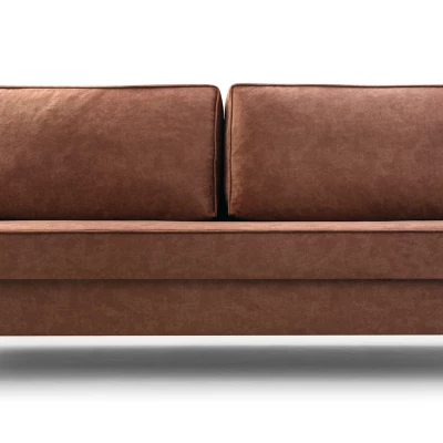 Rozkládací pohovka TIBORA - starorůžová