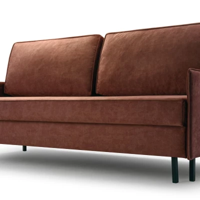 Rozkládací pohovka TIBORA - starorůžová