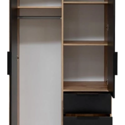 Předsíňová skříň 100 AGNESA se zrcadlem - bílá