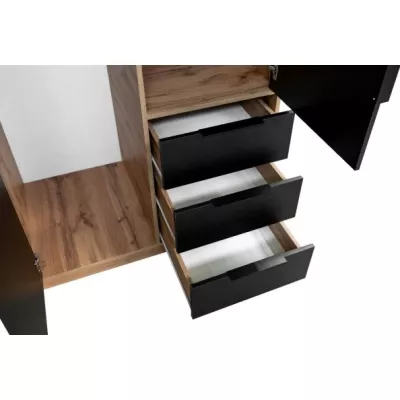 Předsíňová skříň 100 AGNESA se zrcadlem - bílá