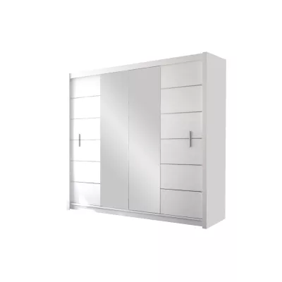 Dvoudveřová šatní skříň 203 SAULE - bílá