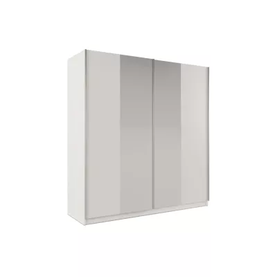 Šatní skříň 200 ENOLA se zrcadly - bílá