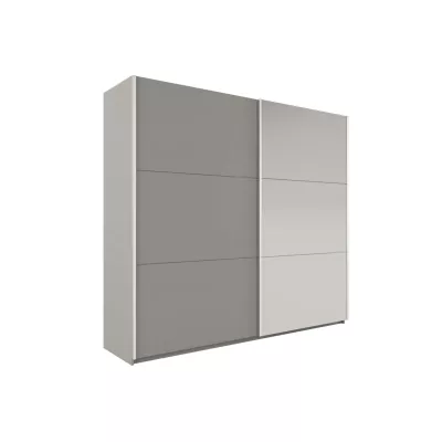 Šatní skříň 151 EVELINE se zrcadly - platinová