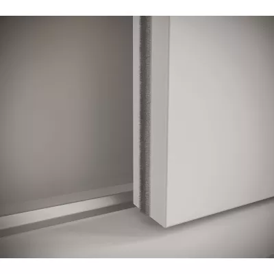 Kartáč proti prachu do třídveřových skříní DONICELA - bílá