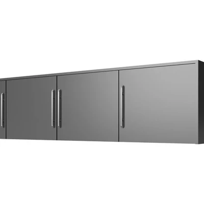 Čtyřdveřová nástavba na šatní skříň 196 AGNESA - grafitová