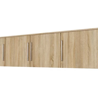 Čtyřdveřová nástavba na šatní skříň 196 AGNESA - dub sonoma