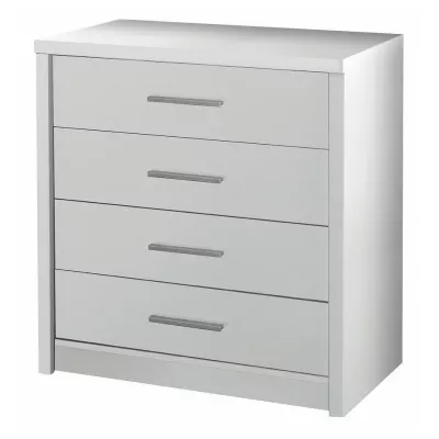 Šuplíková komoda LILLY - bílá