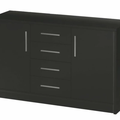 Kombinovaná komoda LILLY - černá