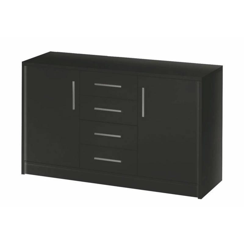 Kombinovaná komoda LILLY - černá