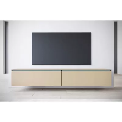 TV stolek CERIEE 180 - dub congo / černý grafit