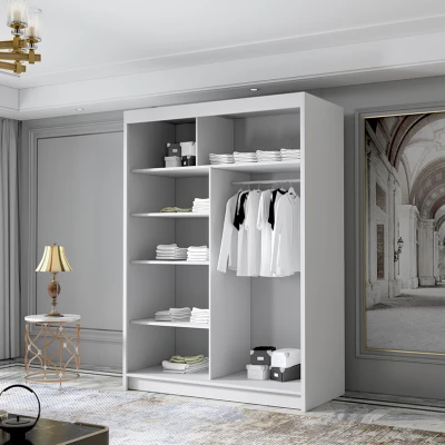 Šatní skříň MILINA - 120 cm, kašmír